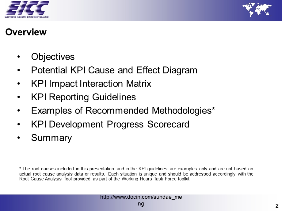 英文资料EICCWorkingHoursTaskforceKPIScorecard.ppt_第2页