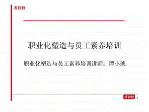 赢在职场经典实用课件职业化塑造与员工素养培训.ppt