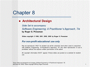 软件工程实践者的研究方法chapter08.ppt