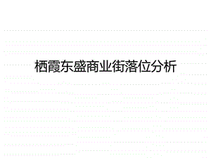 栖霞东盛商业街.ppt.ppt