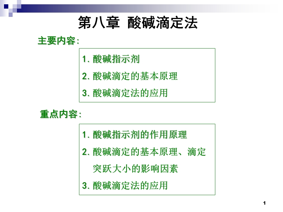 第八部分酸碱滴定法.ppt_第1页