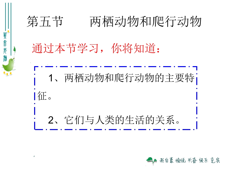 人教版八上第一章第五节两栖动物和爬行动物（共26张PPT）.ppt_第2页