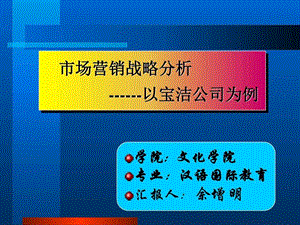 案例一宝洁公司销售战略图文.ppt.ppt