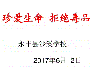 远离毒品主题班会3图文.ppt.ppt