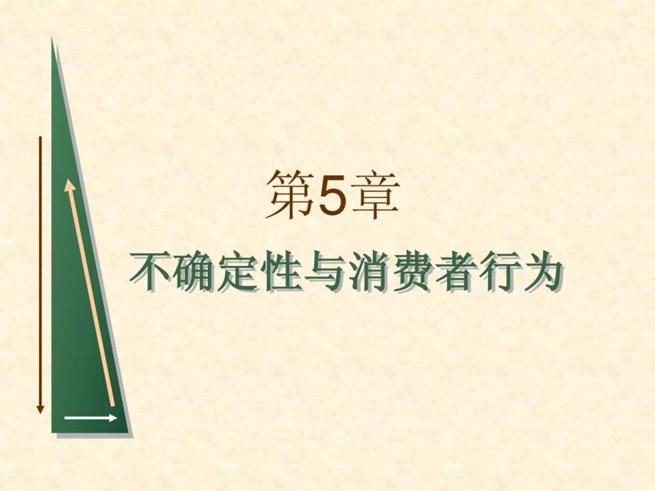 平狄克微观经济学第七版课件第5章不确定性与消费者行为.ppt.ppt_第1页