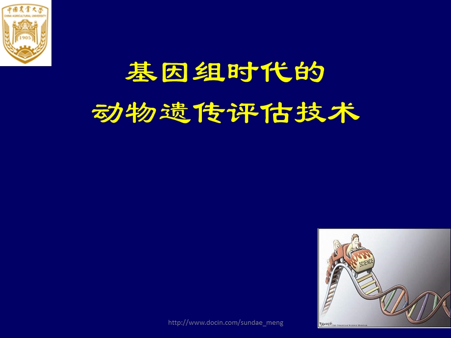 大学课件基因组时代的动物遗传评估技术P35.ppt_第1页