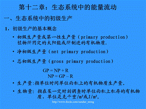 大学课件生态系统中的能量流动.ppt