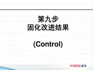 项目管理CO9固化改进结果.ppt