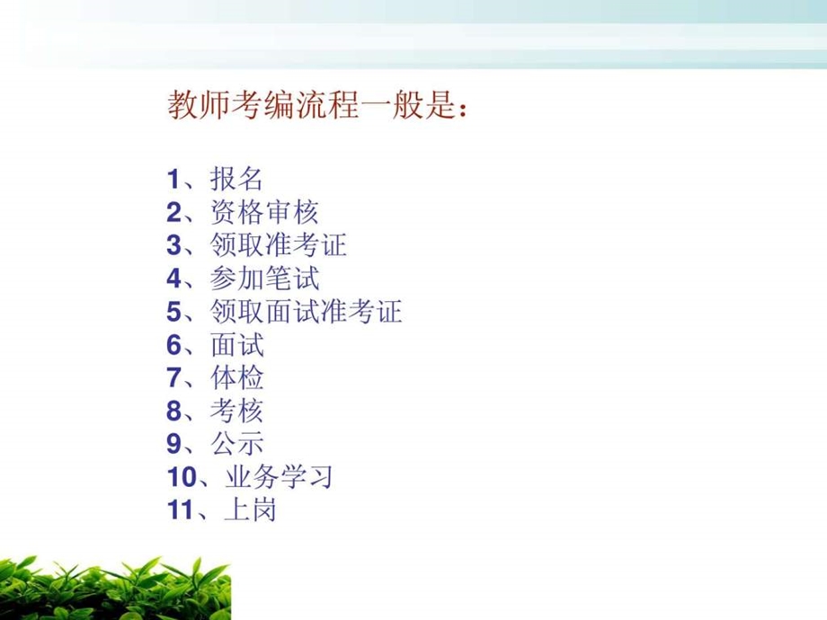 教师考编与面试技巧.ppt_第2页