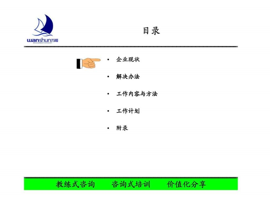 万顺管理咨询广东省满园品牌拓展企流程法销售模式培训项目建议书.ppt_第2页