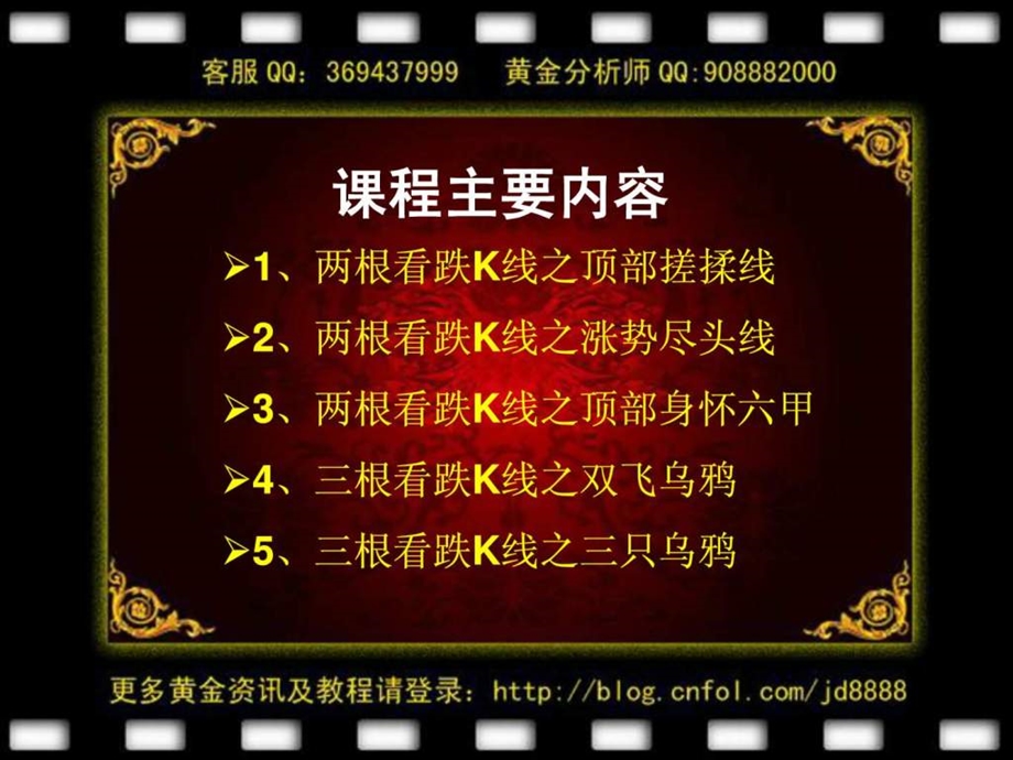 炒黄金K线实战技术4股往金睐.ppt_第3页