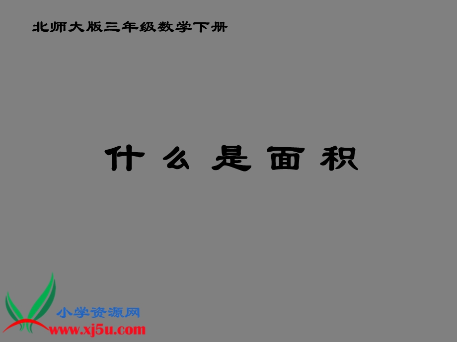 北师大版数学三年级下册《什么是面积》PPT课件之八.ppt_第1页