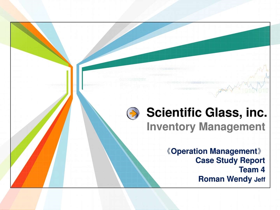 mba运营管理案例报告scientificclasscase.ppt_第1页