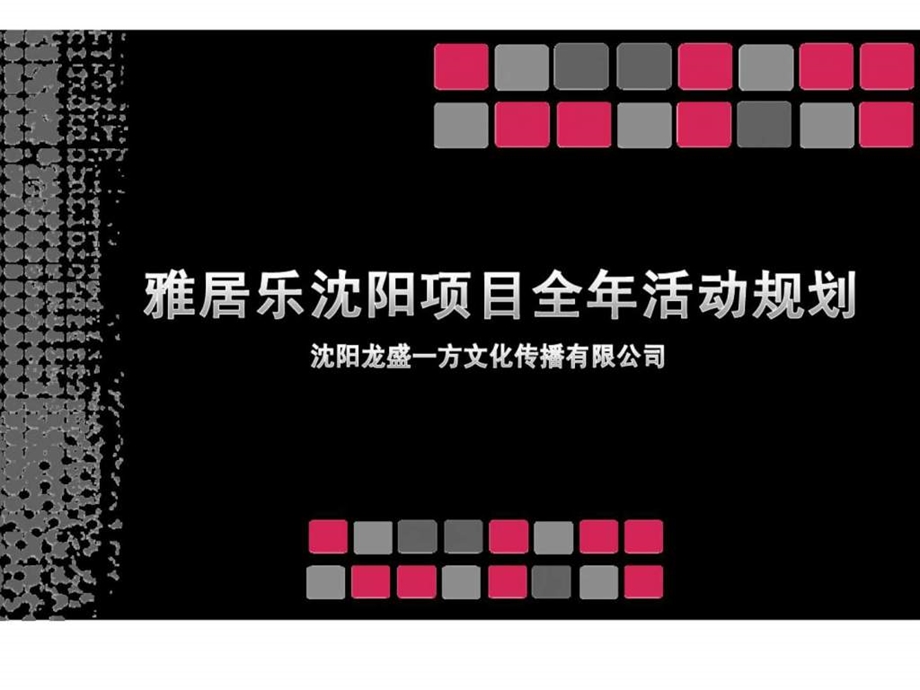 雅居乐沈阳项目全年活动规划.ppt_第2页