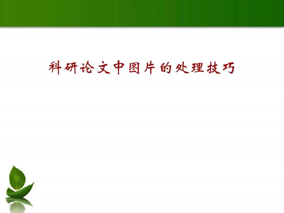 科研论文中图片的处理技巧1528779929.ppt_第1页