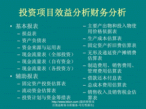 项目效益分析财务分析服务可行性报告.ppt