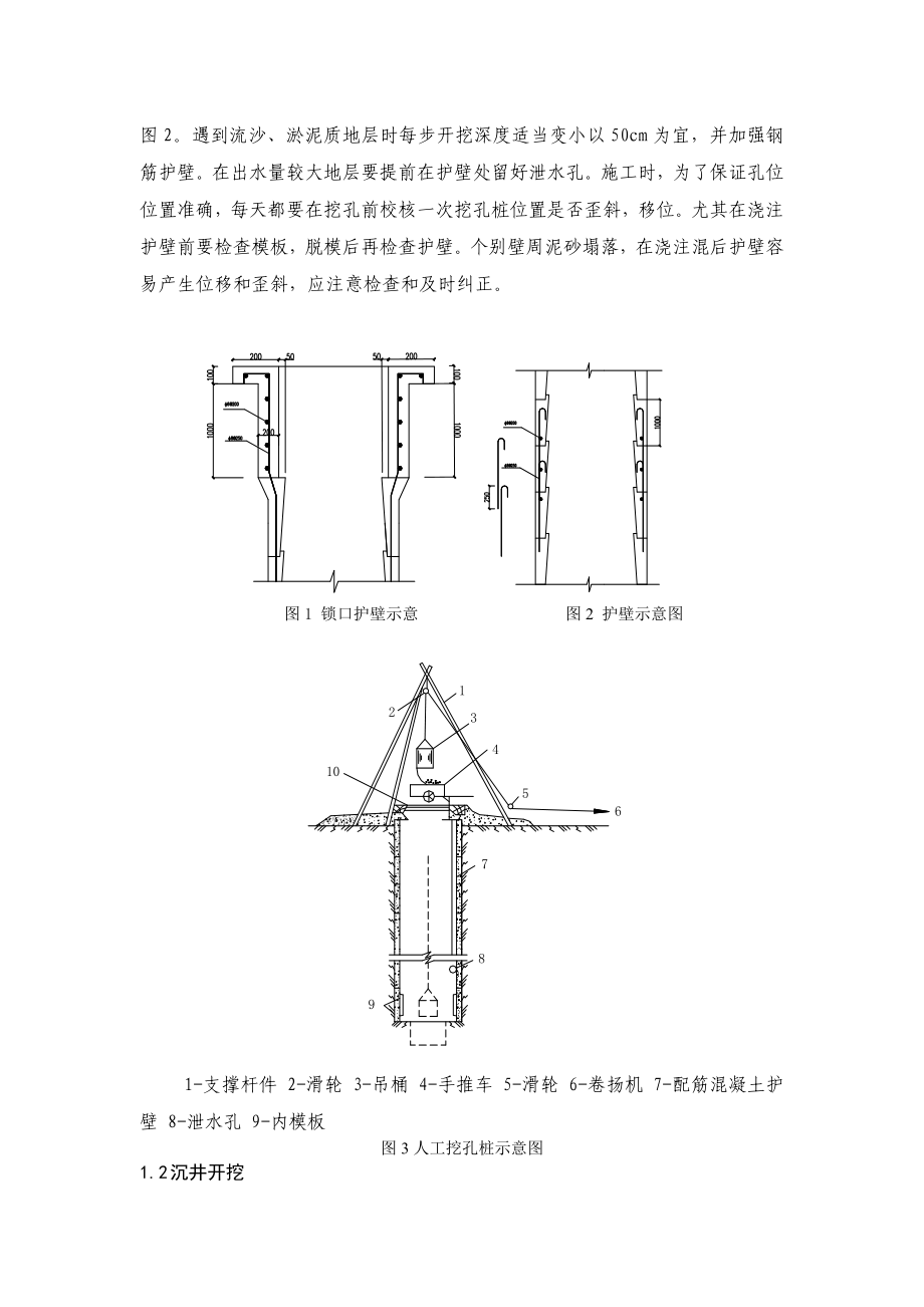 超大尺寸是矩形人工挖空桩施工.doc_第2页