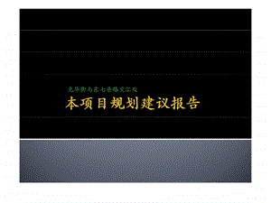 本项目规划建议报告光华街与东七条路交汇处.ppt