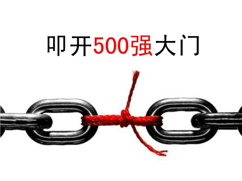 世界500强管理运营之道之三十八如何进入500强.ppt_第1页