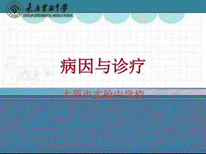 太原市实验中学病因与诊疗图文.ppt.ppt