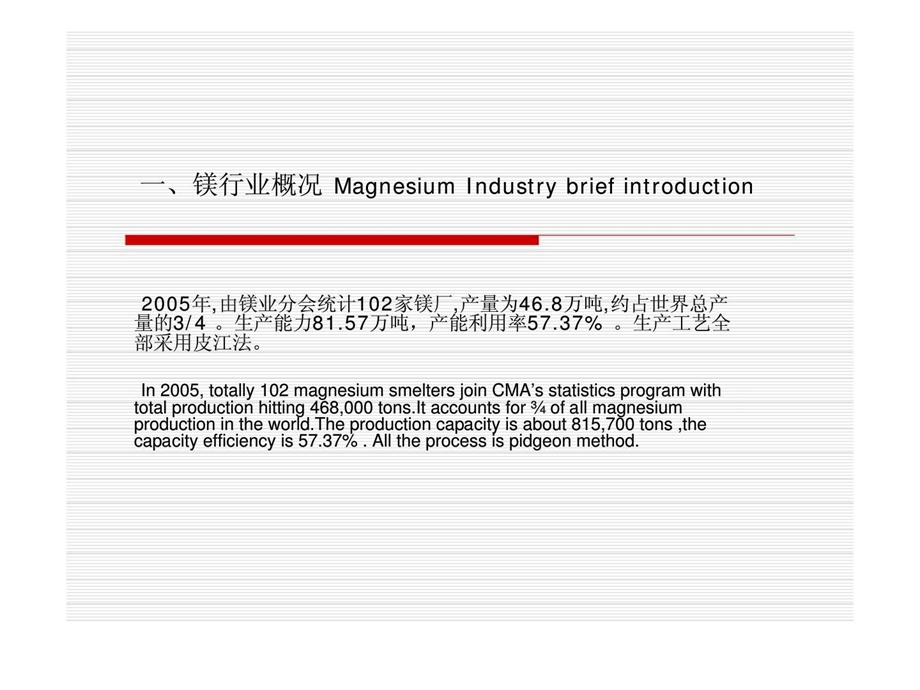 中国镁行业能效比对.ppt_第2页