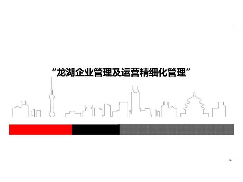 龙湖企业管理及运营精细化管理智库文档.ppt_第1页