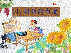 奶奶的白发（一下）.ppt