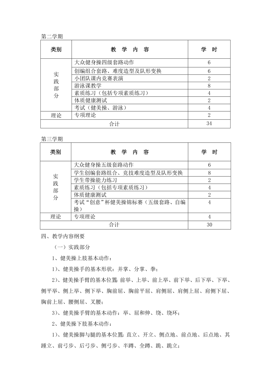 健美操选项课教学大纲.doc_第3页