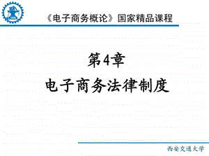 第04章电子商务法律制度.ppt.ppt