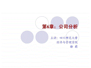 证券投资学第6章公司分析.ppt