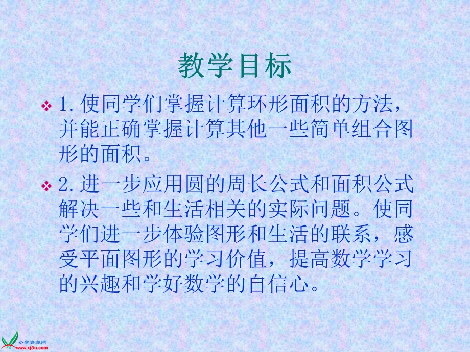 北师大版六年级数学上册《圆环面积》PPT课件.ppt_第2页