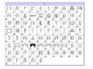 甲骨文字图文字文学研究人文社科专业资料.ppt