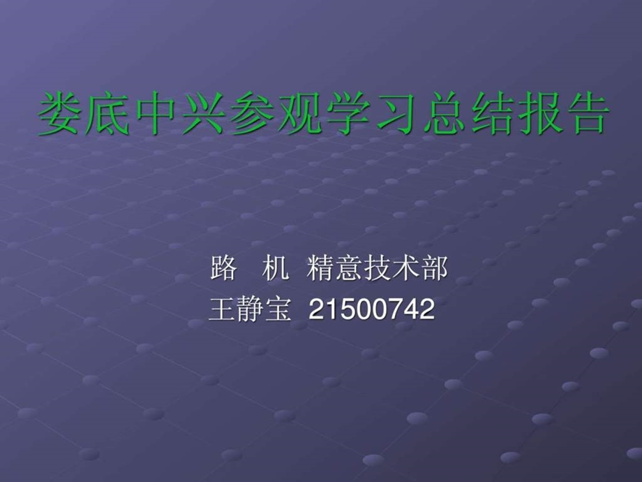 娄底中兴学习报告.ppt.ppt_第1页