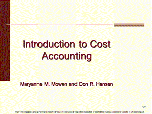 costaccountinghmcost1epptch12.ppt