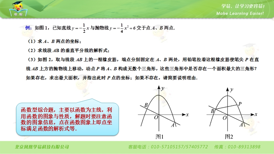 压轴题冲刺代数综合题第二讲二次函数图象和性质综合应用上成品.ppt_第3页