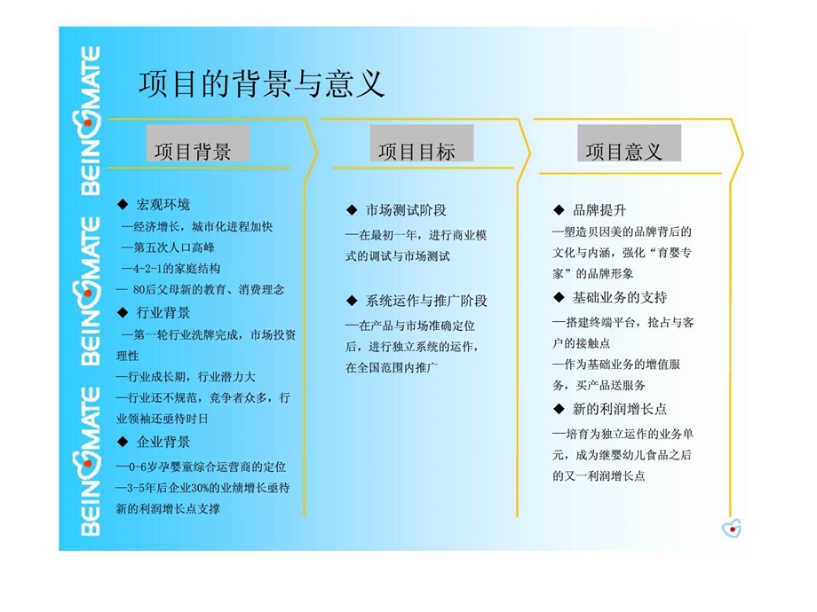 贝因美冠军宝贝早教系统营销系统构建计划书.ppt_第3页