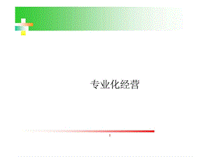 专业化经营.ppt