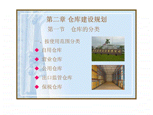 仓储管理第二章仓库建设规划.ppt