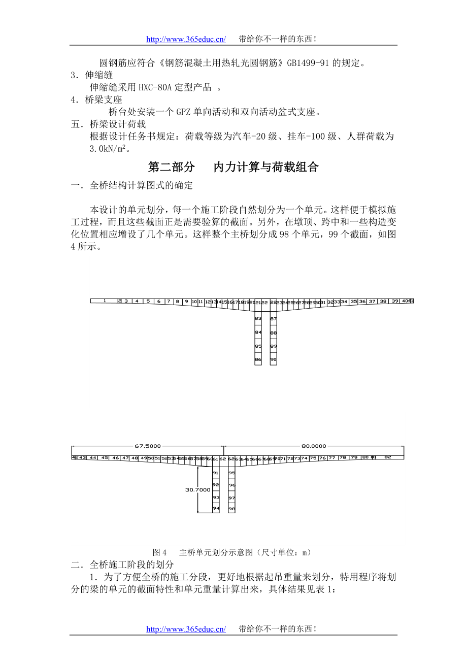 预应力混凝土连续刚官构桥毕业设计计算书.doc_第3页