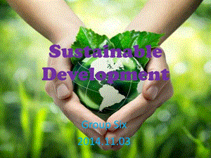 口语交流sustainabledevelopment.ppt