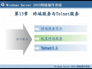 第13章终端服务与Telnet服务图文.ppt.ppt