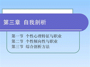 自我剖析教案.ppt