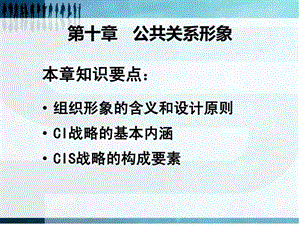 公关第十二讲CIS战略图文.ppt.ppt