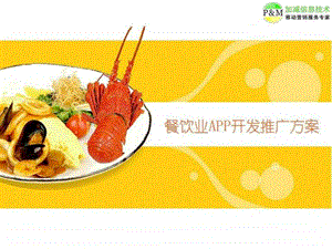 餐饮业APP开发推广方案.ppt.ppt