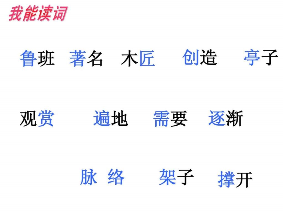 14鲁班造伞生字.ppt.ppt_第3页