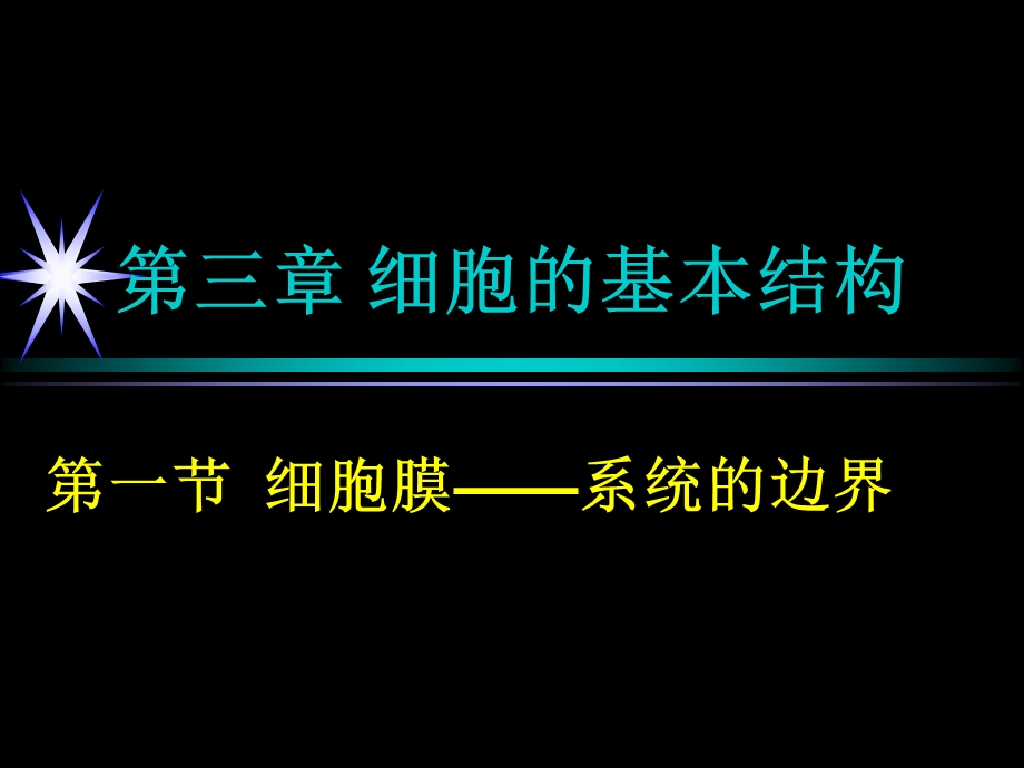 第一节细胞膜—系统的边界课件刘晓琳精品教育.ppt_第1页