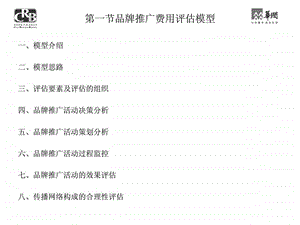 品牌推广费用评估模型图文.ppt.ppt