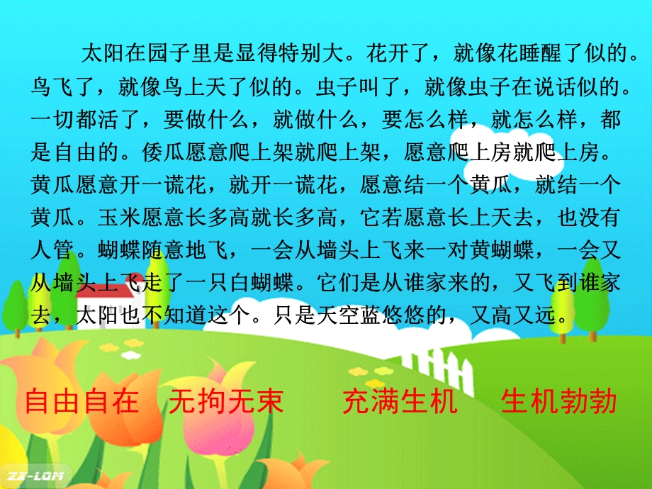 我和祖父的园子（第二课时）.ppt_第3页