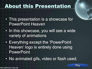 ppt动画效果集动画素材HeavenShowcase.ppt.ppt