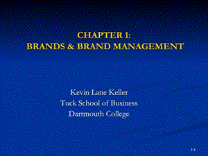 BrandsandBrandManagement品牌和品牌管理凯勒....ppt.ppt